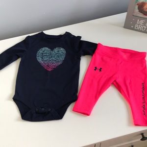2 piece under armour outfit